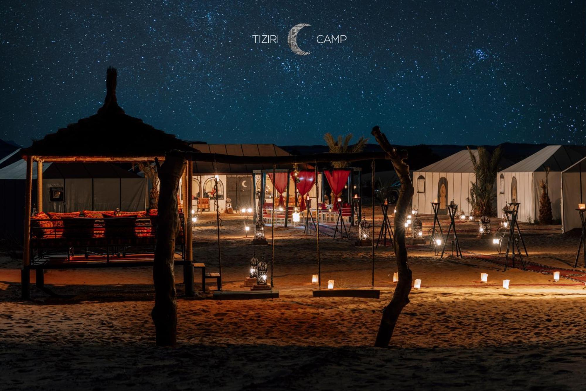 Tiziri Camp Hotel Merzouga Bagian luar foto
